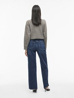 Vila wide leg jeans vifreya dark blue  