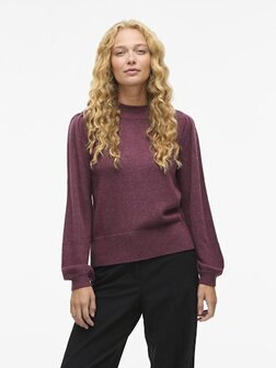 Vila trui Viril turtle neck fig