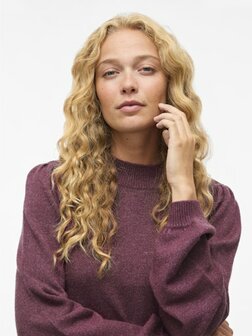 Vila trui Viril turtle neck fig