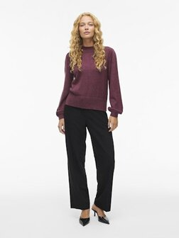 Vila trui Viril turtle neck fig