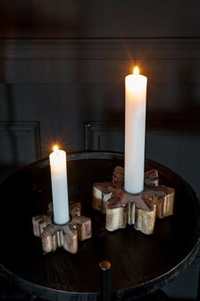 Kandelaar Snowflake S voor XL kaarsen