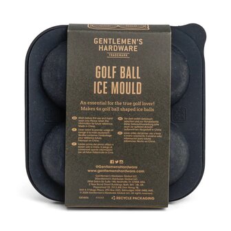 Gentlemen's Hardware - golf ball ice mould