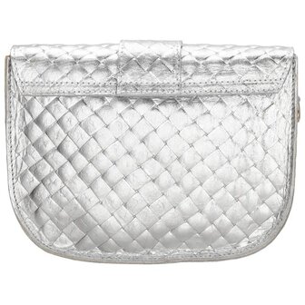 Charm London schoudertas Anna silver