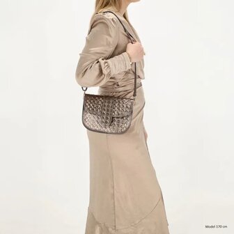 Charm London schoudertas Anna champagne