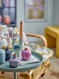 Bloomingville kandelaar Trudy blauw