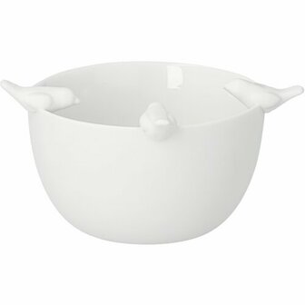 R&auml;der porseleinen kom vogels