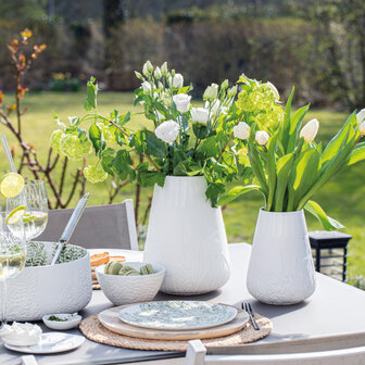 R&auml;der - porseleinen vaas - floral meadow