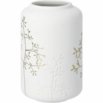 R&auml;der - porseleinen vaas - golden branch