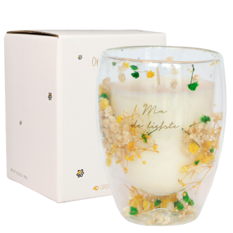 My Flame soja geurkaars in theeglas - ma de liefste