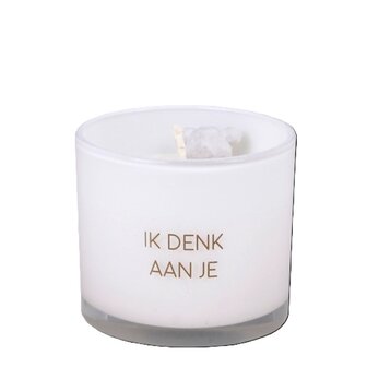 My Flame soja geurkaars - ik denk aan je