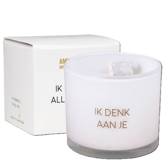 My Flame soja geurkaars - ik denk aan je