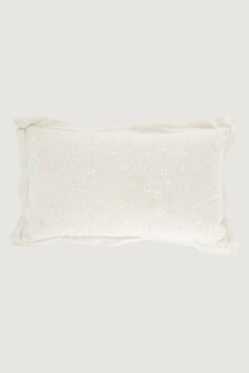 Zusss kussen bloem kralen 50x30 cm