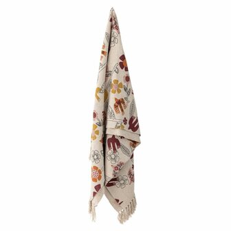 Bloomingville plaid vivielle multi *gerecycled katoen*