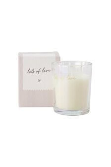Zusss geurkaars glas in doosje lots of love