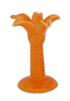 Kandelaar Palmboom orange S