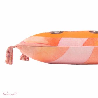 Kussen flower power 30x50 cm 