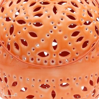 Imbarro windlicht tropics orange