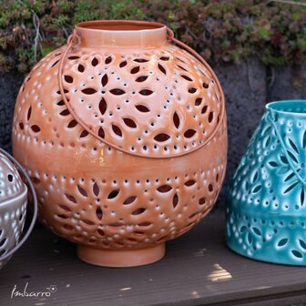 Imbarro windlicht tropics orange