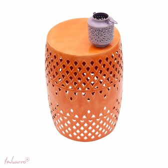 Imbarro tafeltje vines orange