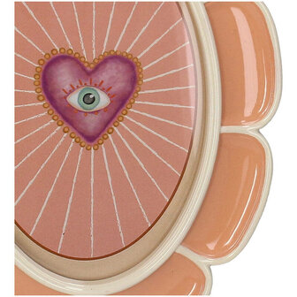 Fotolijst Polyresin roze 10x15 cm