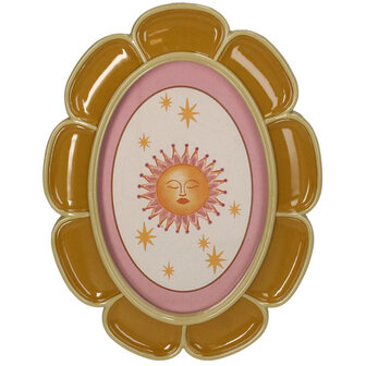 Fotolijst Polyresin oker 10x15 cm