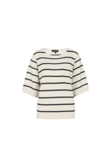 G-Maxx Genoveva knitting top sand/black