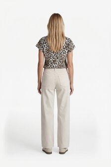 G-Maxx Neona wide leg jeans sand