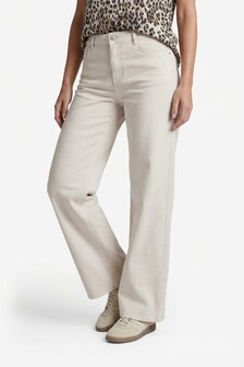 G-Maxx Neona wide leg jeans sand
