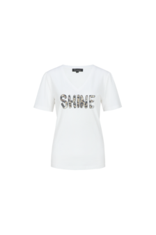 G-Maxx t-shirt Halle offwhite/walnut