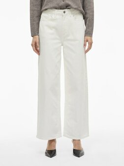 Vila wide leg jeans vifreya white