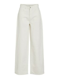 Vila wide leg jeans vifreya white