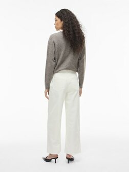 Vila wide leg jeans vifreya white