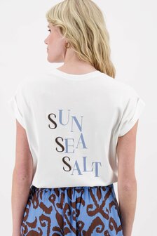 Zusss t-shirt wit sun sea salt