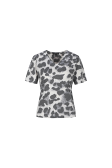 G-Maxx knitting top Elvi sand/black