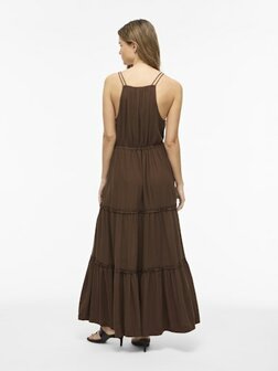 Vila jurk vilomanja bruin, slate black