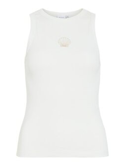 Vila tanktop Visola snow white
