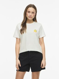 Vila t-shirt lemon