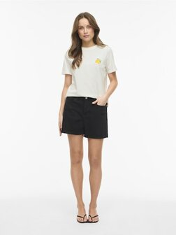 Vila t-shirt lemon