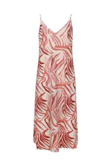 G-maxx jurk Thyra sand/cranberry