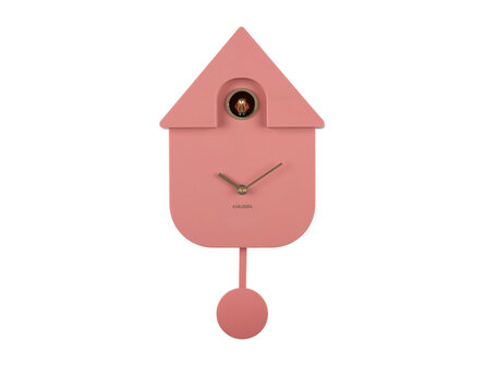 Wandklok Cuckoo rose tan