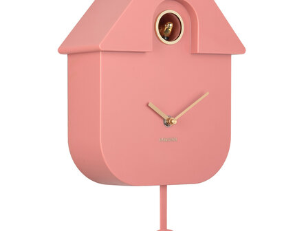 Wandklok Cuckoo rose tan