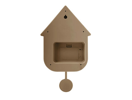 Wandklok Cuckoo mocha brown