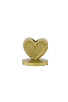 Zusss kandelaartje hartje goud