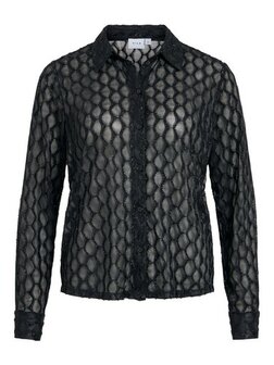 Vila blouse vizalma black