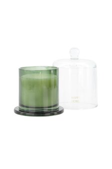 Zusss geurkaars glas met stolp happy home