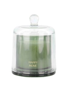 Zusss geurkaars glas met stolp happy home