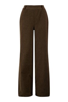 Zusss broek Herringbone hazelnut