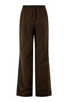 Zusss broek Herringbone hazelnut