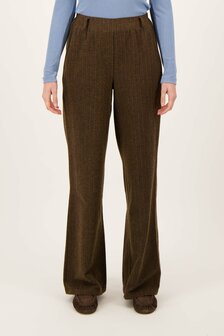 Zusss broek Herringbone hazelnut