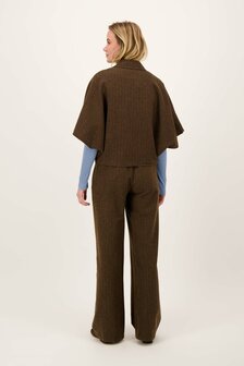 Zusss streep blouse met wijde mouwen